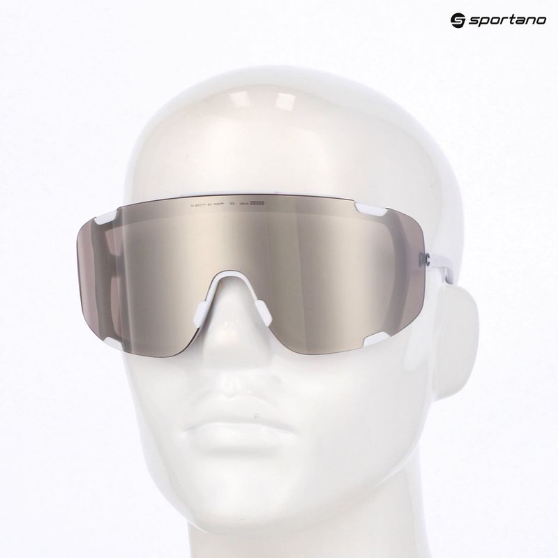 Ochelari de soare POC Devour hydrogen white/clarity road/sunny silver 6