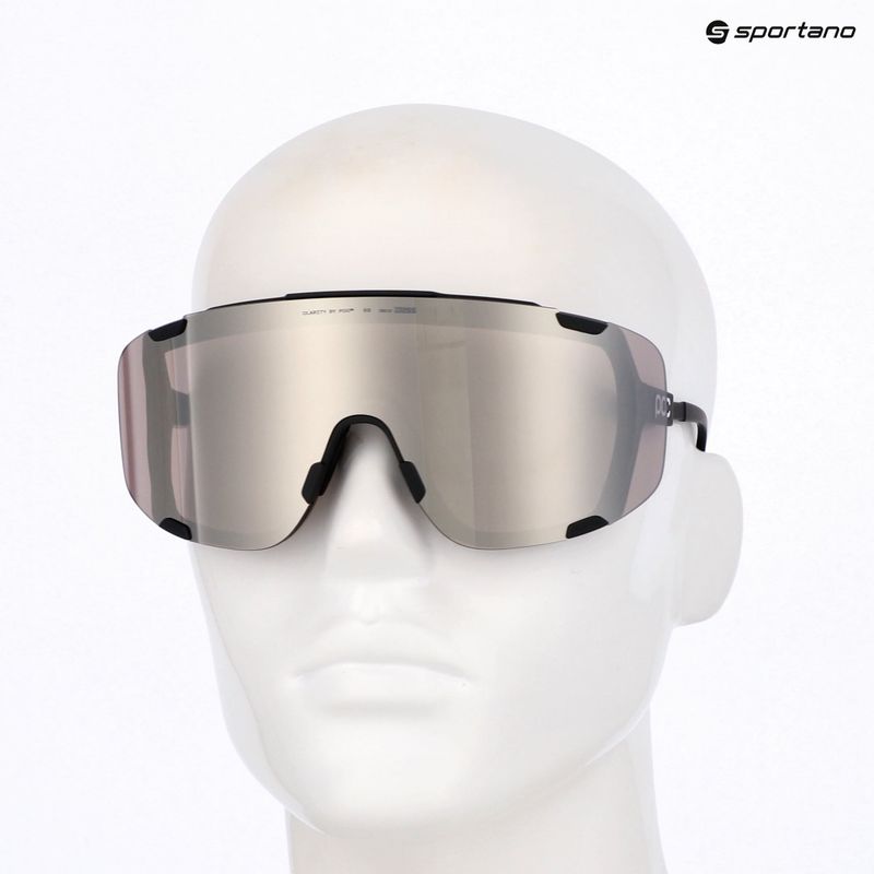 Ochelari de soare POC Devour uranium black/clarity road/sunny silver 6