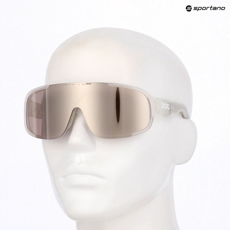 Ochelari de soare POC Aspire translucent/clarity road/sunny silver 8
