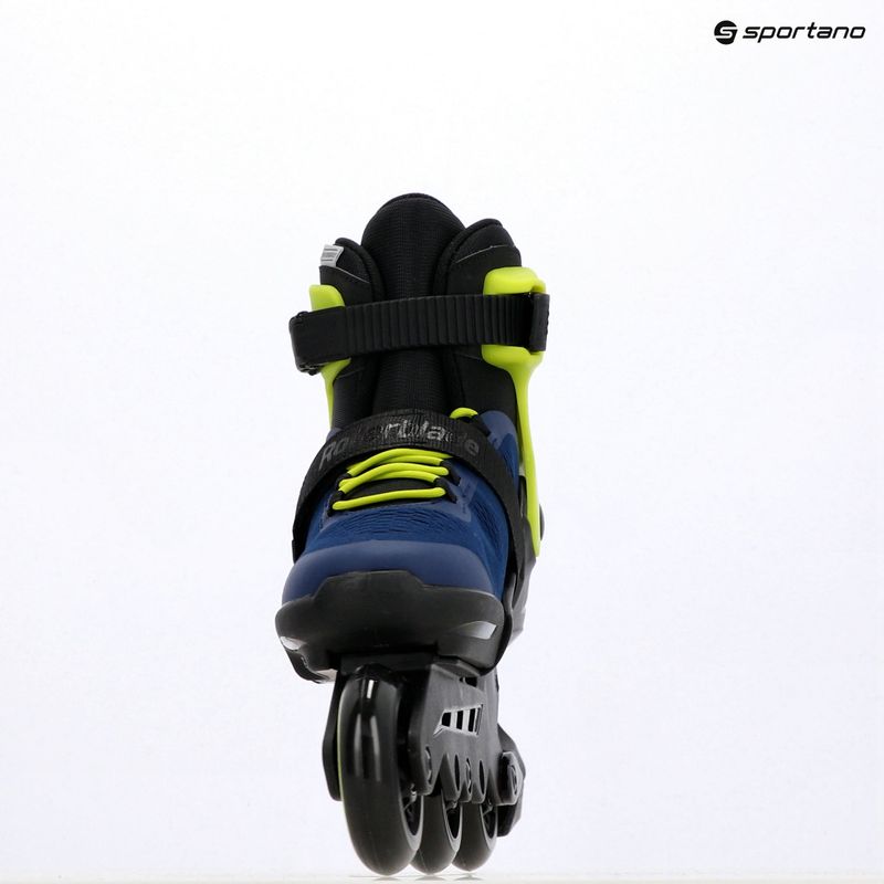 Role pentru copii Rollerblade Microblade 3WD Jr blue royal/lime 10