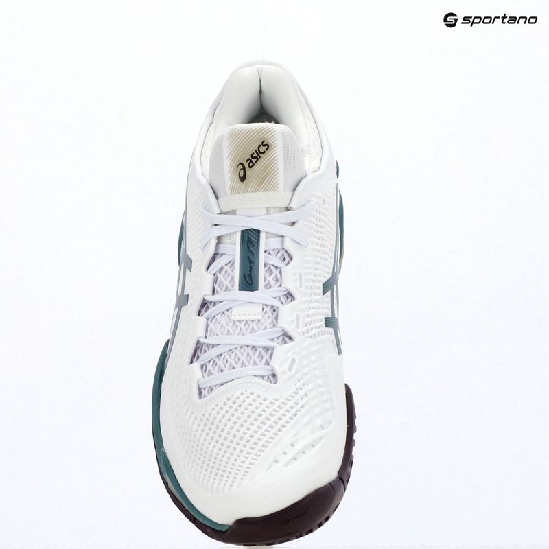Încălțăminte de tenis pentru bărbați ASICS Court FF 3 white/foggy teal 9