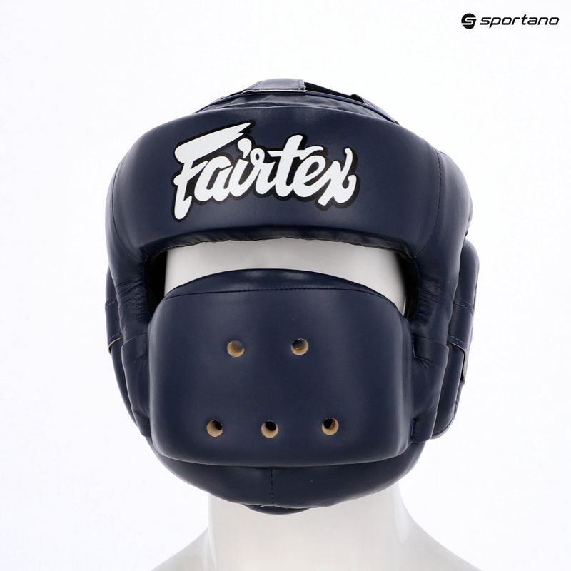 Cască de box Fairtex Full Face Protector blue 6