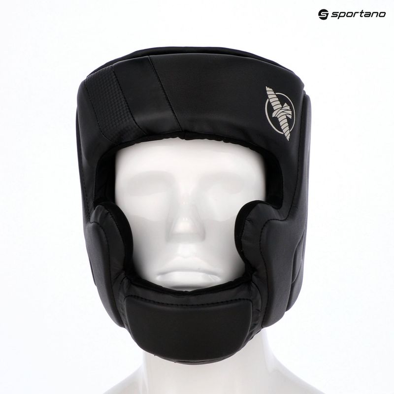 Hayabusa T3 Headgear casca de box negru 6