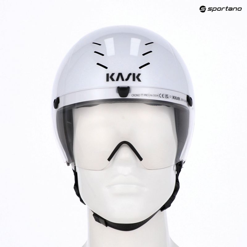 Cască de ciclism KASK Bambino Pro white/clear 9