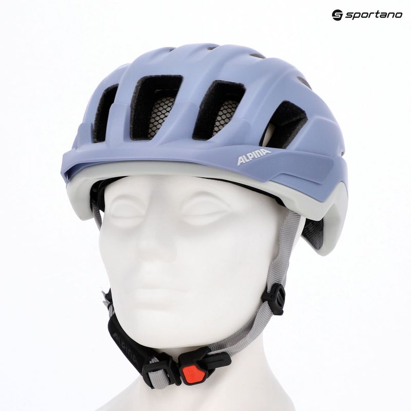 Cască de bicicletă Alpina Paranus MIPS lilac/grey matt 6