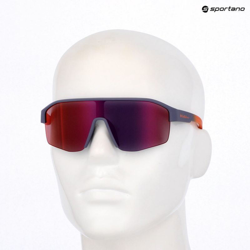Ochelari de soare Red Bull SPECT Dundee soft touch midnight/smoke red/purple mirror 7