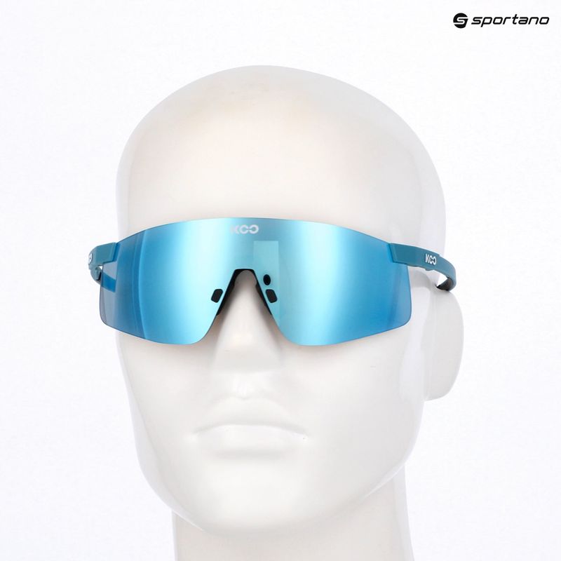 Ochelari de soare Koo Nova acqua matt/turquoise mirror 7