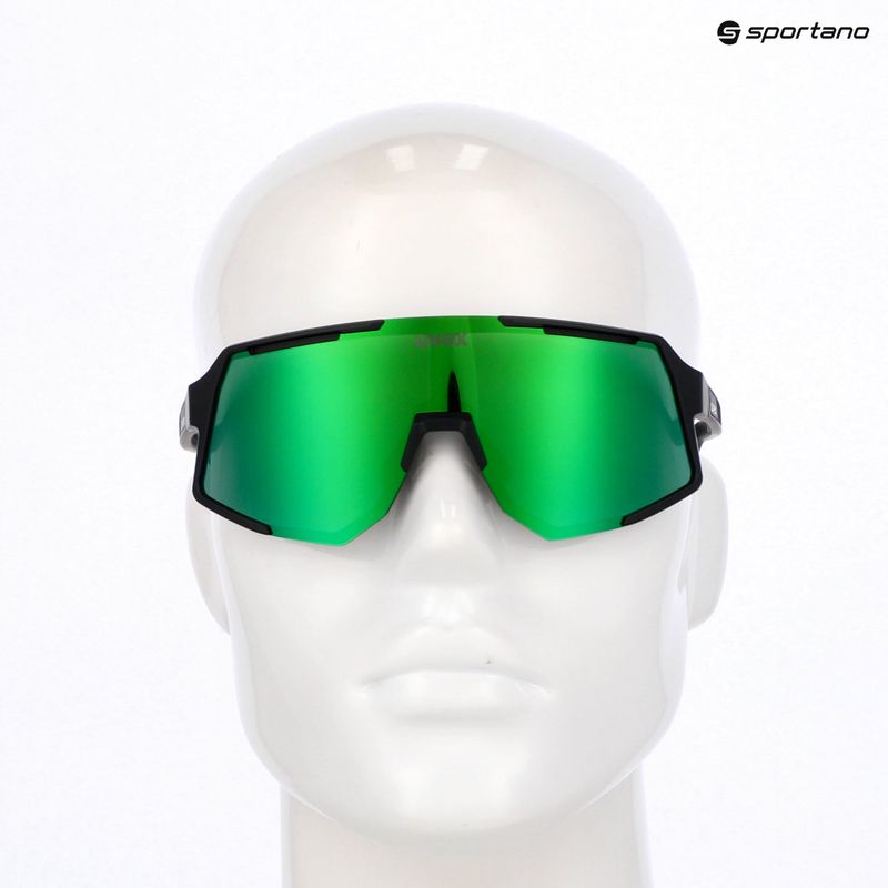 Ochelari de soare UVEX Sequenze black matt/mirror green 7