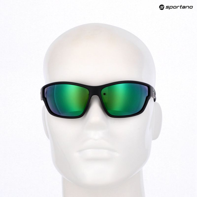 Ochelari de soare UVEX Sportstyle 806 black matte/mirror green 7
