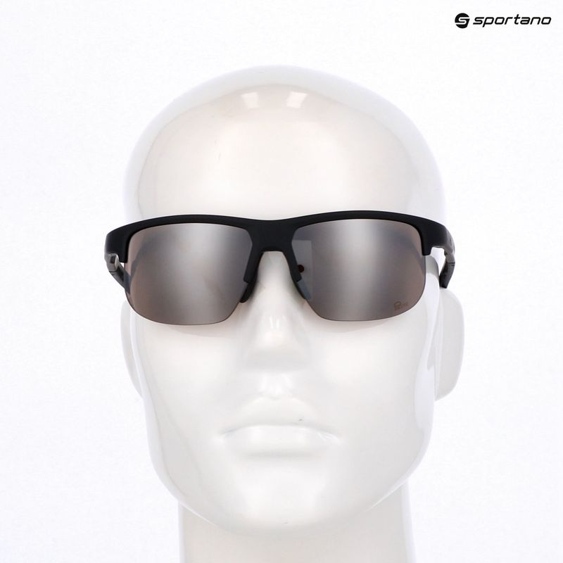 Ochelari de soare Alpina Eagle Q-Lite black matte/silver mirror 6