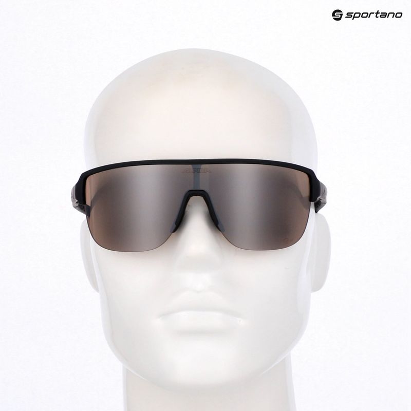 Ochelari de soare Alpina Frame 2.0 Q-Lite black matt / silver mirror 7