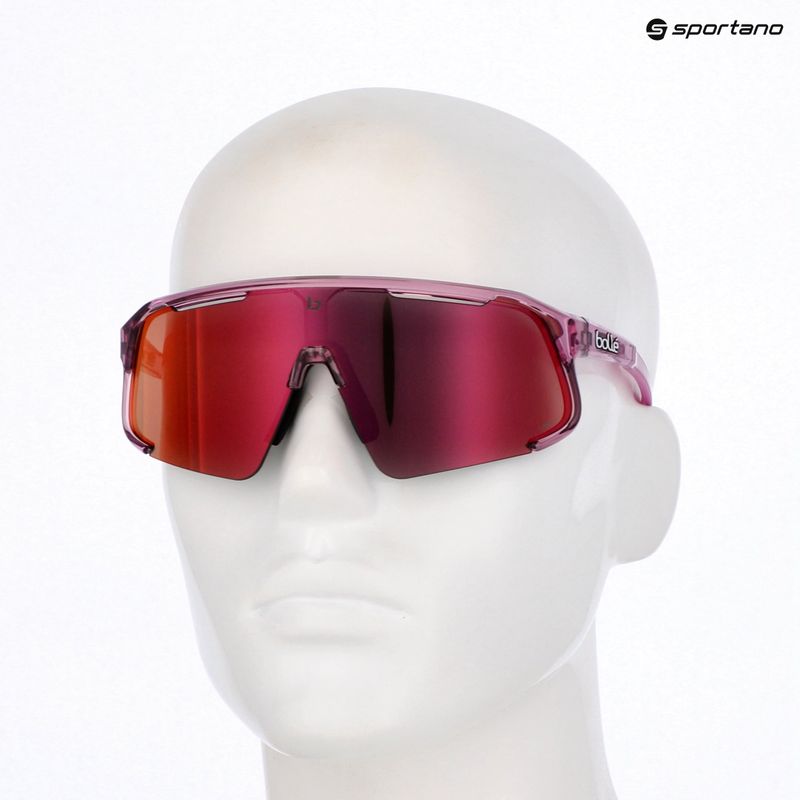 Ochelari de soare Bollé Speedchaser astro pink crystal/volt ruby 3