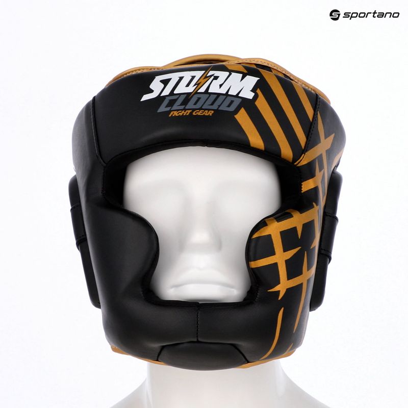 Cască de box StormCloud Lynx black/gold 9
