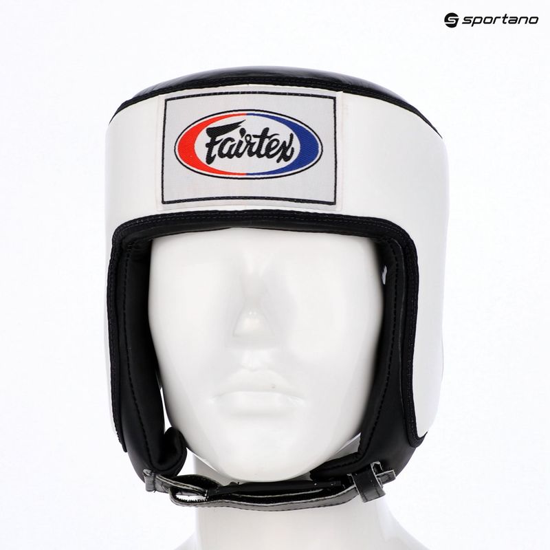 Cască de box Fairtex Muay Thai & Kickboxing Competition white 6