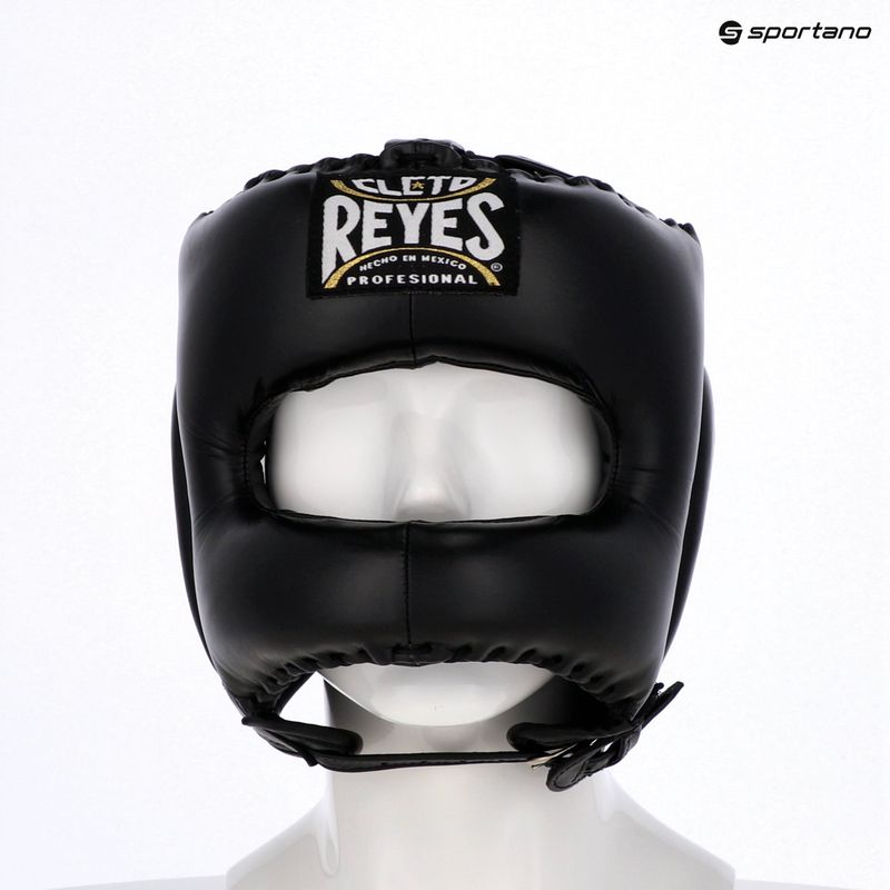 Cască de box Cleto Reyes With Pointed Face Nylon Bar black 3