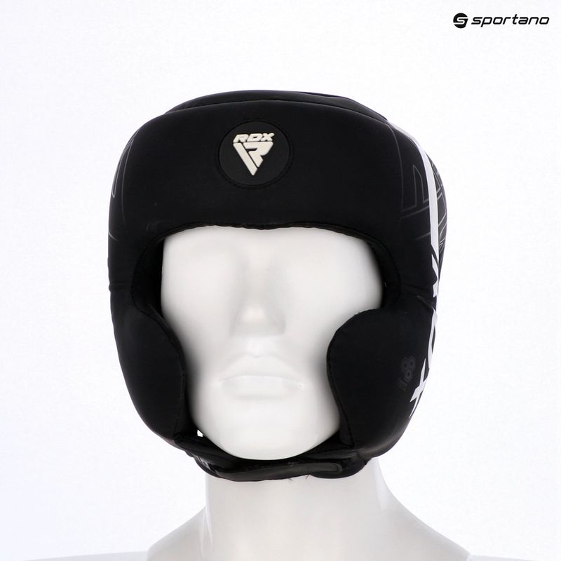 Cască de box RDX F6 Kara Head Guard white 5