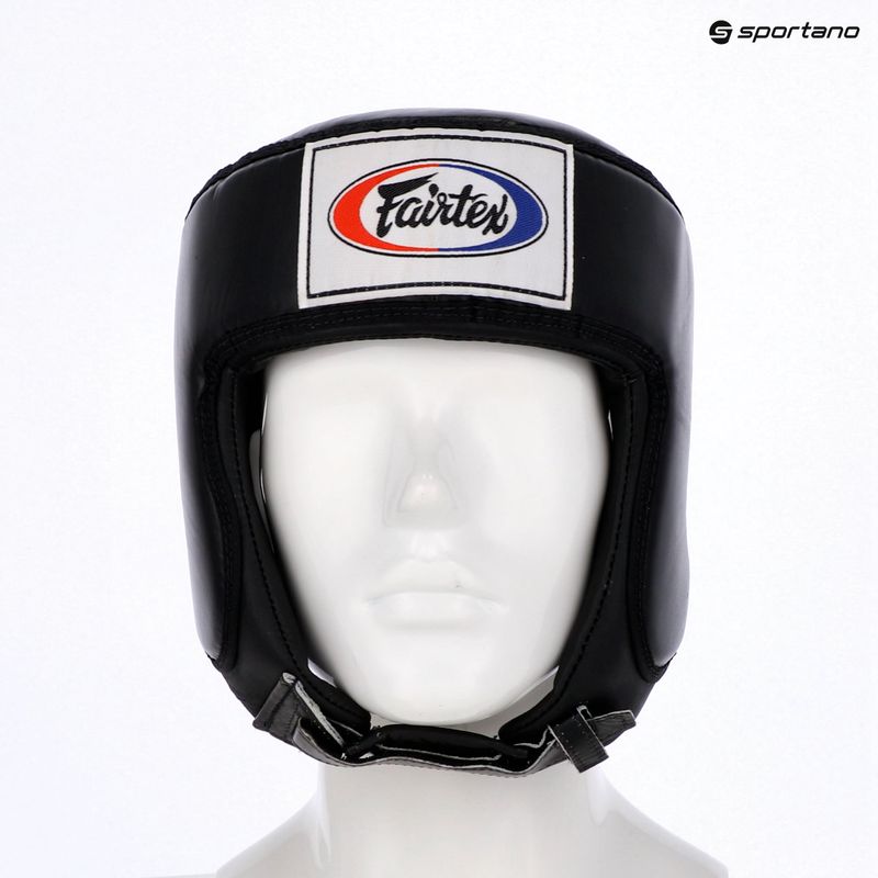 Cască de protecție Fairtex Muay Thai & Kickboxing Competition black 6