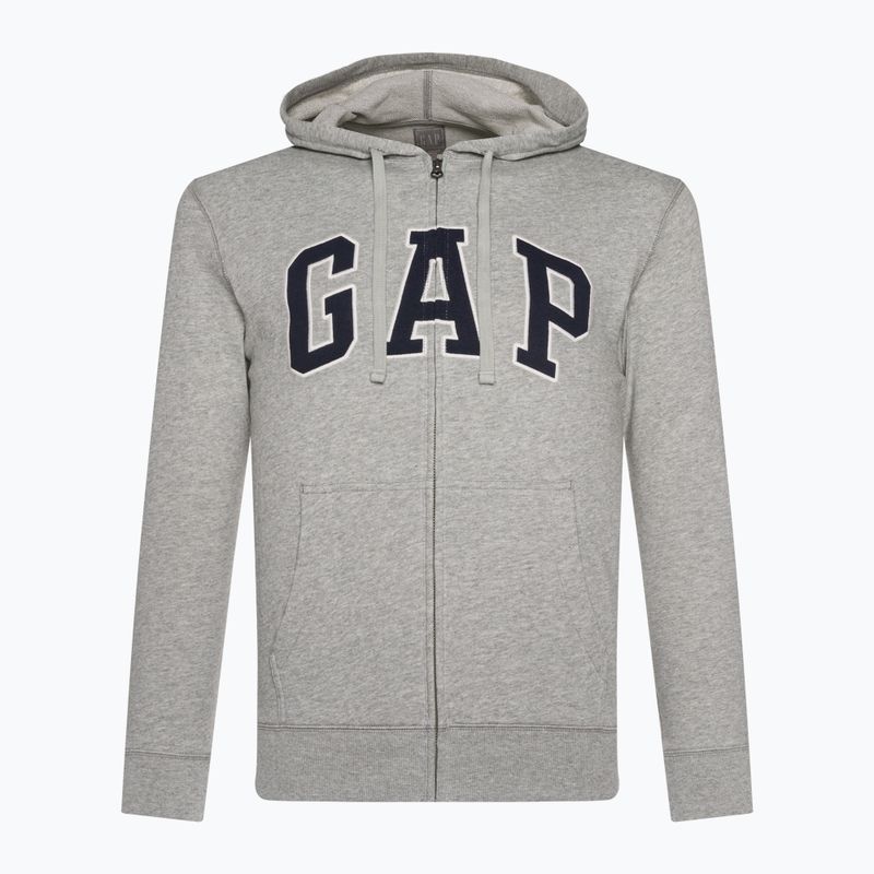 Bluză pentru bărbați GAP XLS FT Arch FZ HD b10 grey heather 5