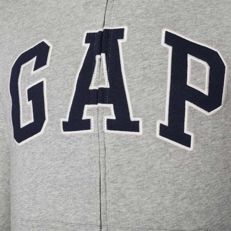 Bluză pentru bărbați GAP XLS FT Arch FZ HD b10 grey heather 7