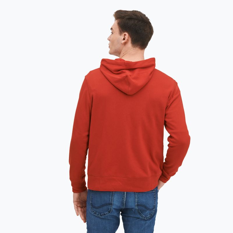 Bluză pentru bărbați GAP XLS FT Arch FZ HD lasalle red