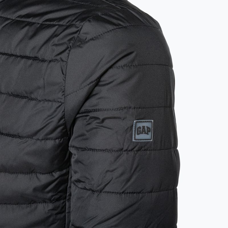 Tricou pentru bărbați GAP V-Frch Logo LTWT Puffer true black 5
