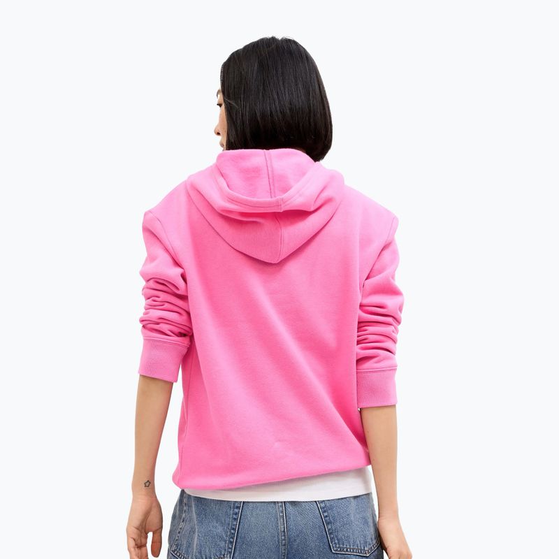 Hanorac pentru femei GAP V-Gap Heritage PO HD standout pink 2