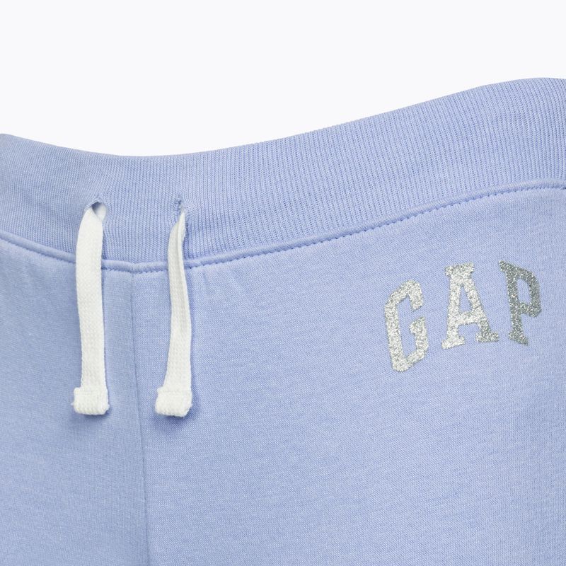 Pantaloni pentru copii GAP V-FA SLD Logo Jogger blue crystal 3