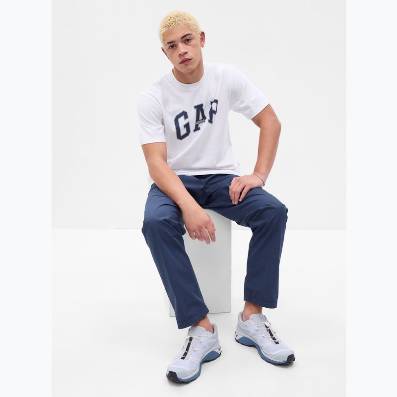 Tricou pentru bărbați GAP SS Archive Logo T optic white
