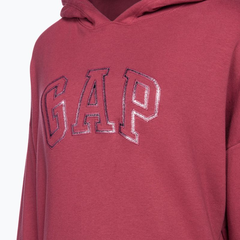 Bluză pentru femei GAP Frch Exclusive HI LO PO HD dry rose