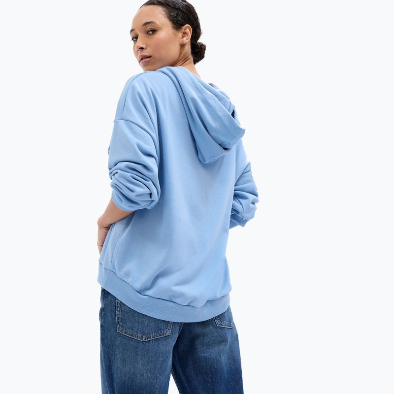 Bluză pentru femei GAP Frch Exclusive HI LO PO HD buxton blue
