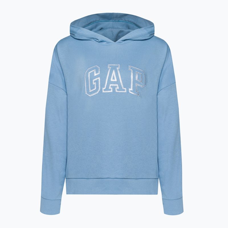 Bluză pentru femei GAP Frch Exclusive HI LO PO HD buxton blue