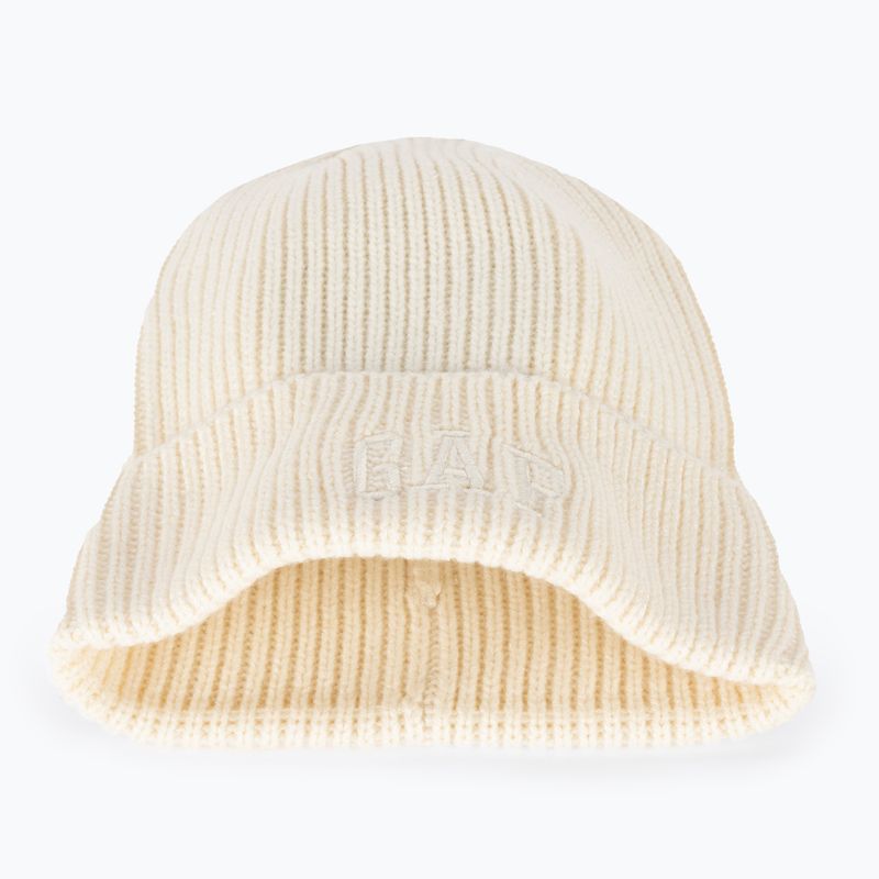 Șapcă pentru femei GAP V-Logo Beanie ivory frost 5