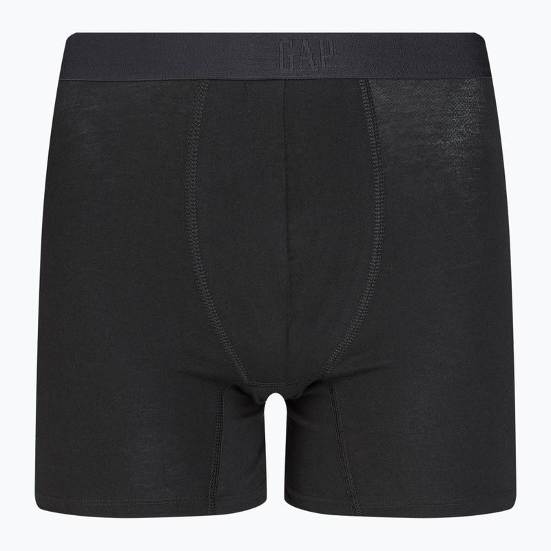 Boxeri pentru bărbați GAP Boxer Briefs 3 pary true black multi