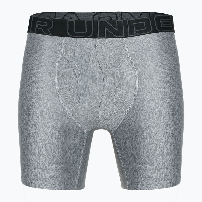 Boxeri pentru bărbați Under Armour Perf Tech 6in 3 pary grey 2