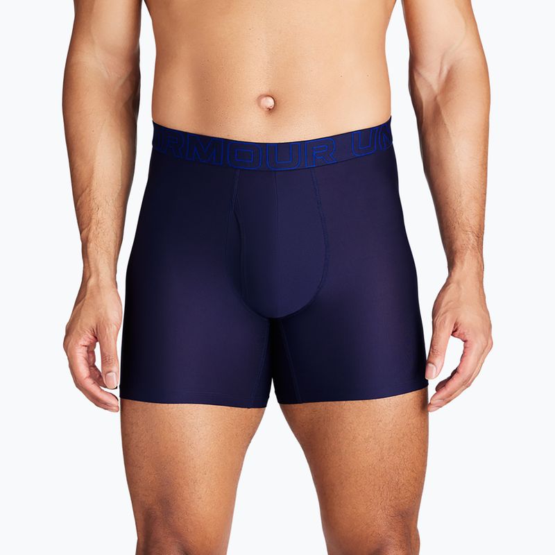 Boxeri pentru bărbați Under Armour Perf Tech Mesh 6in 3 perechi midnight navy 6