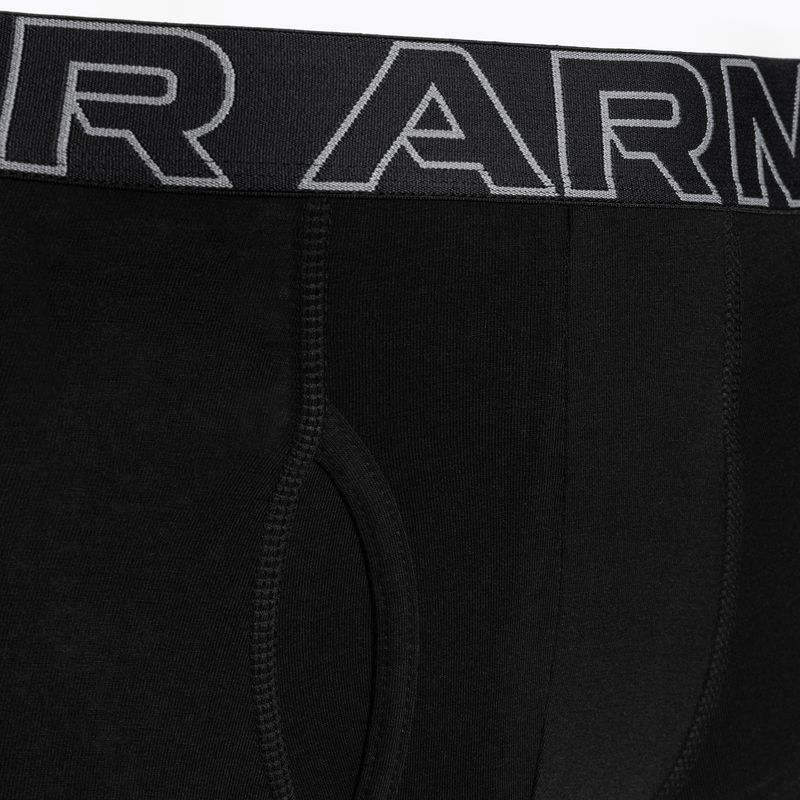 Under Armour Perf Cotton chiloți pentru bărbați Perf Cotton 3 buc negru.