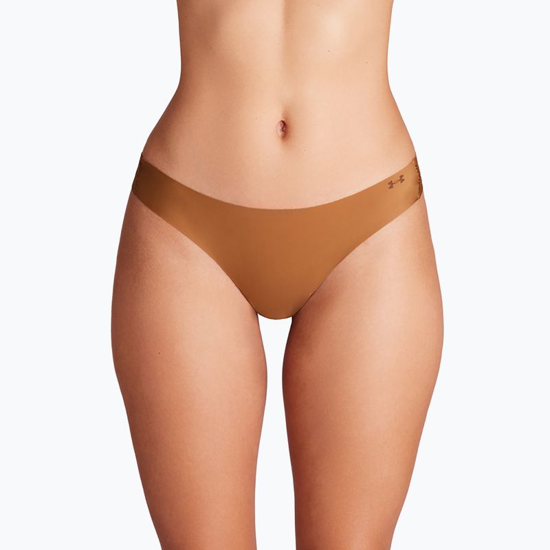 Tanga pentru femei Under Armour Pure Stretch Ns Thong 3 pary hue 600