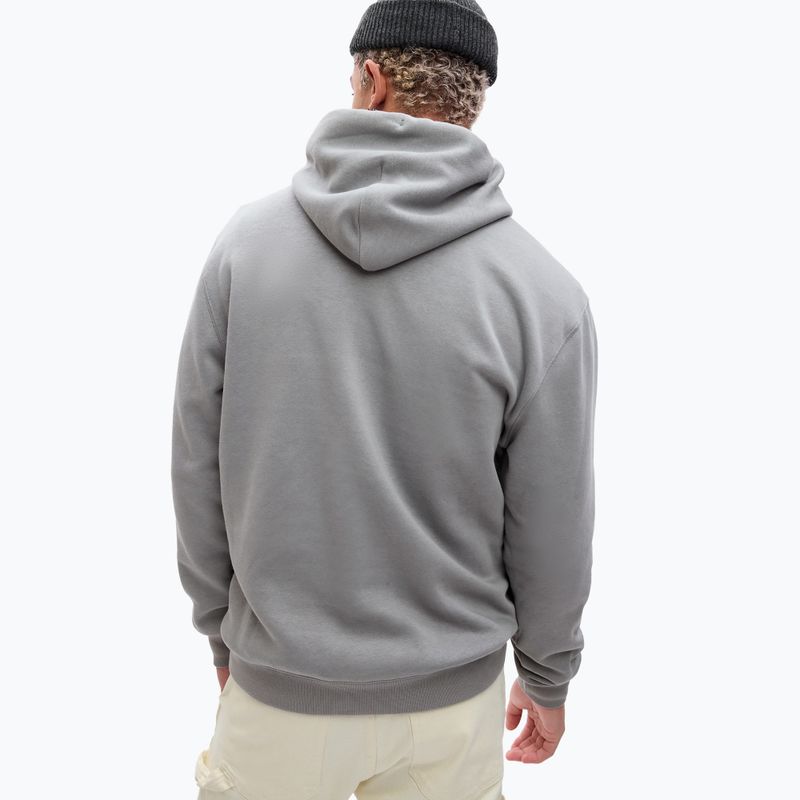 Hanorac pentru bărbați GAP Shine Logo Hoodie pilot grey 3