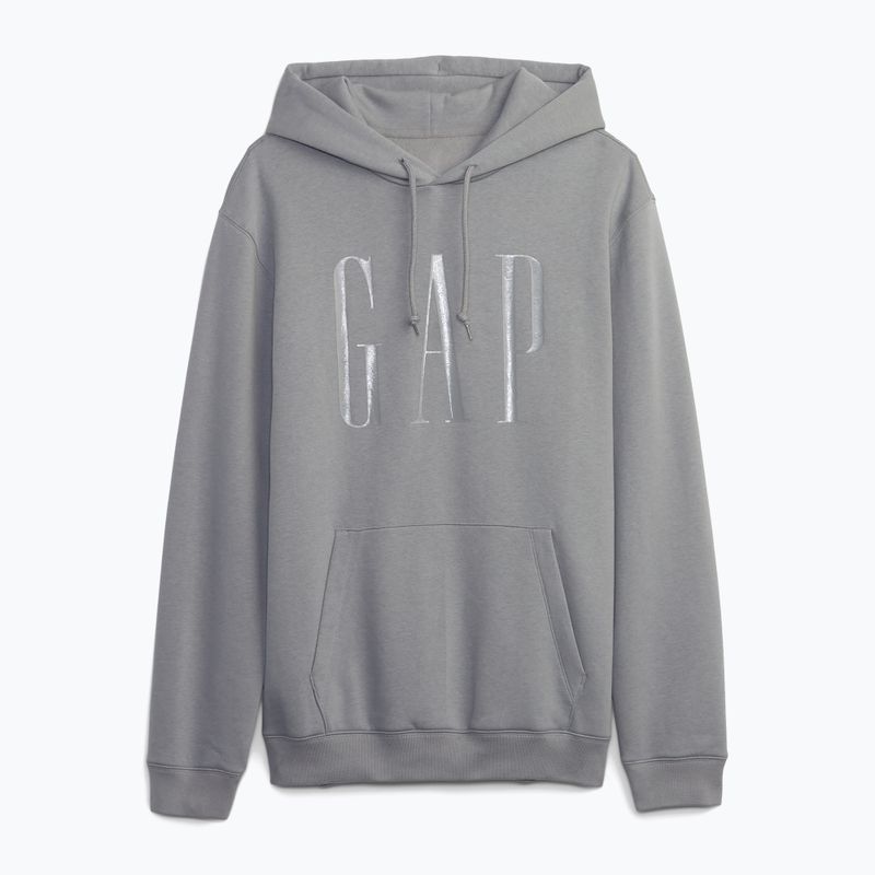 Hanorac pentru bărbați GAP Shine Logo Hoodie pilot grey 5