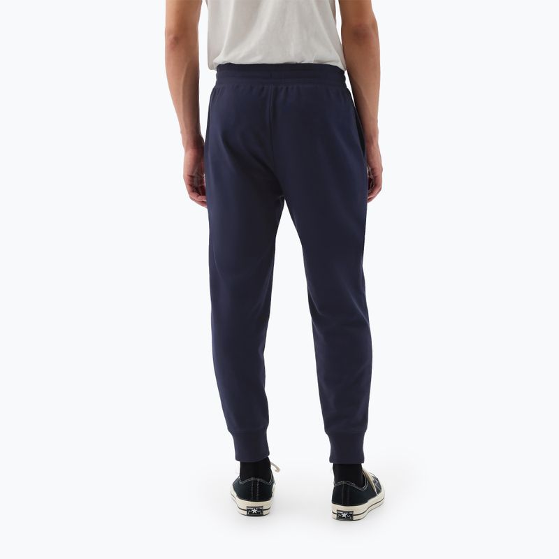 Pantaloni pentru bărbați GAP Heritage French Terry Loggo Jogger blue navy 4