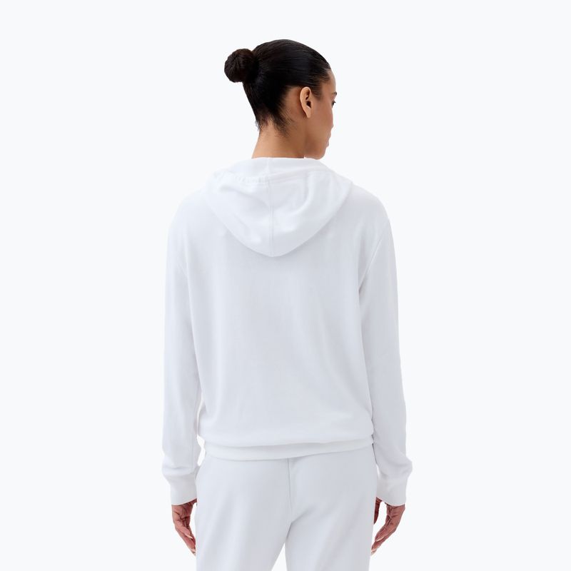 Hanorac pentru femei GAP Heritage French Logo Hoodie optic white 2