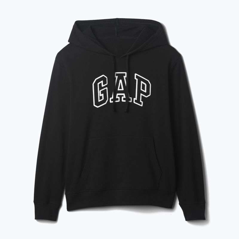 Hanorac pentru femei GAP Heritage French Logo Hoodie true black 3