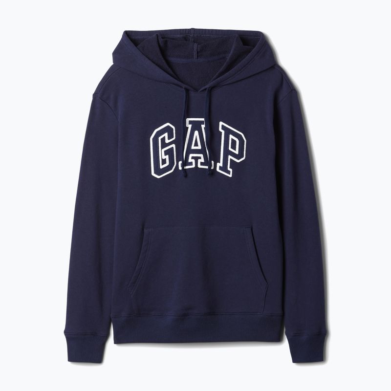 Hanorac pentru femei GAP Heritage French Logo Hoodie navy