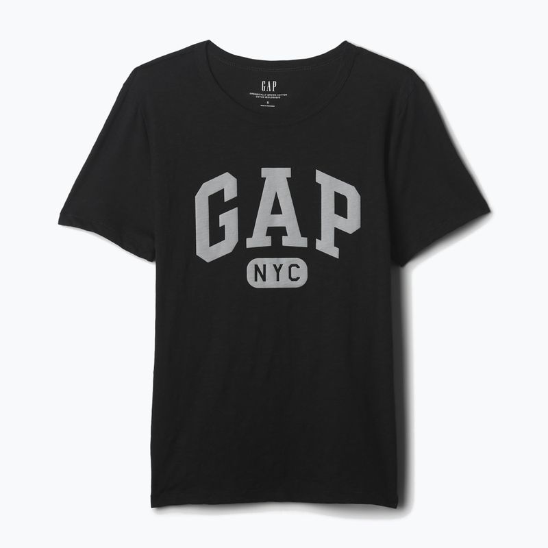 Tricou pentru femei GAP Logo Slub Tee black 5