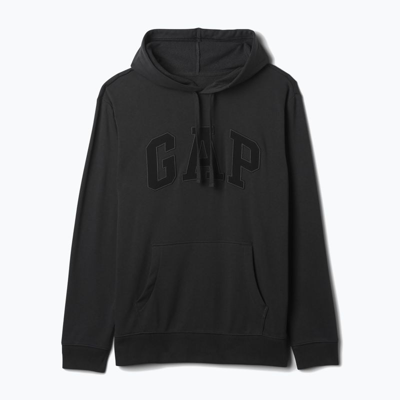 Hanorac pentru bărbați GAP Heritage French Terry Logo moonless night 5