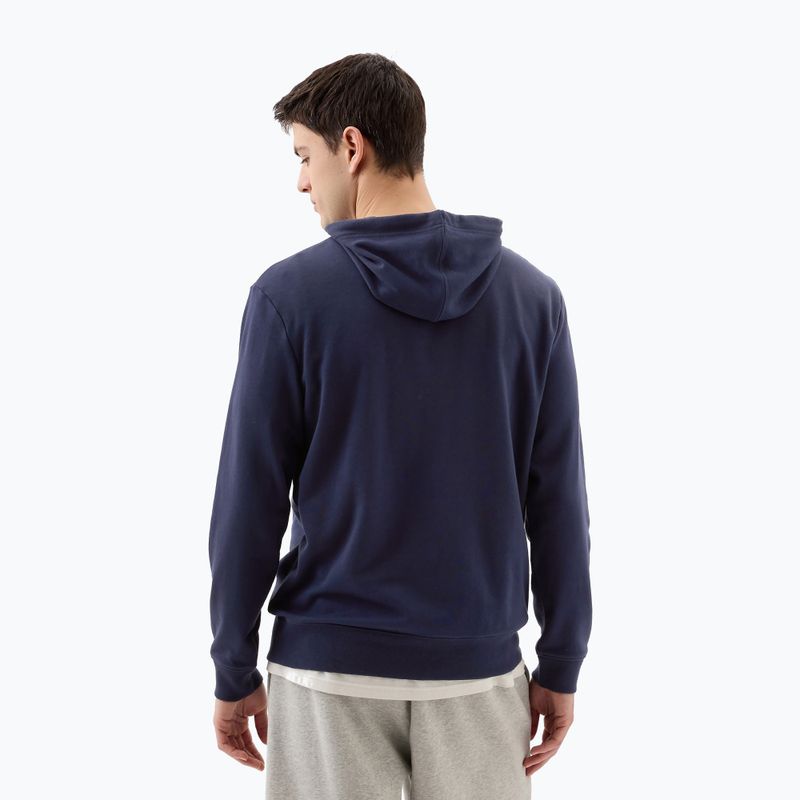 Hanorac pentru bărbați GAP Heritage French Terry Logo blue navy