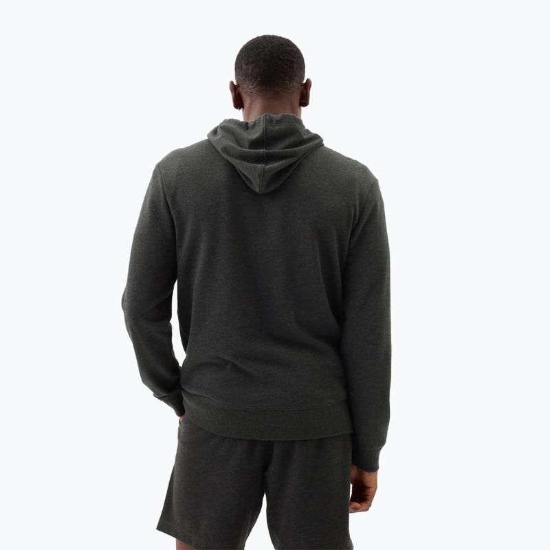 Hanorac pentru bărbați GAP Heritage French Terry Logo charcoal heather 3