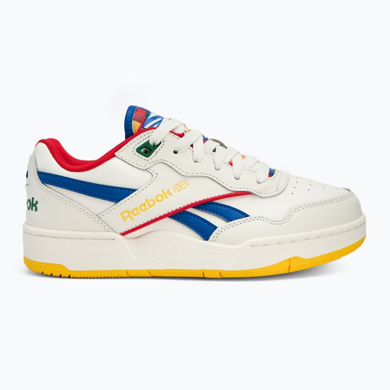 Încălțăminte pentru copii Reebok BB 4000 II chalk/vector blue/vector red 2