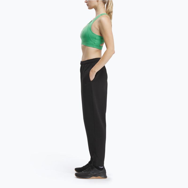 Pantaloni pentru femei Reebok Lux Fleece Sweatpants black 2
