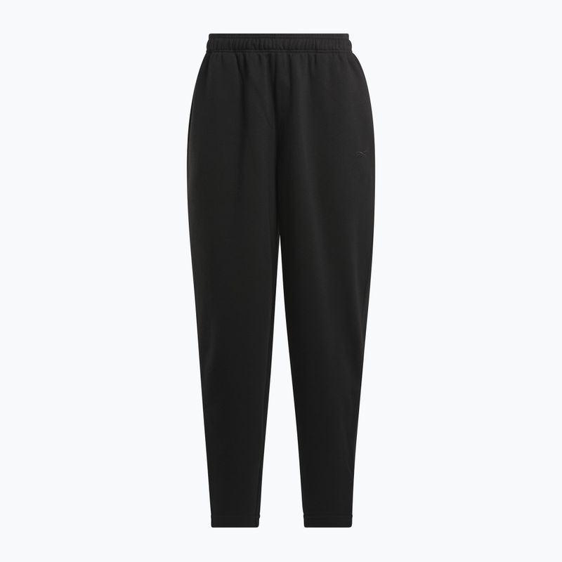 Pantaloni pentru femei Reebok Lux Fleece Sweatpants black 6